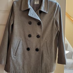 Grey Double Breasted coat